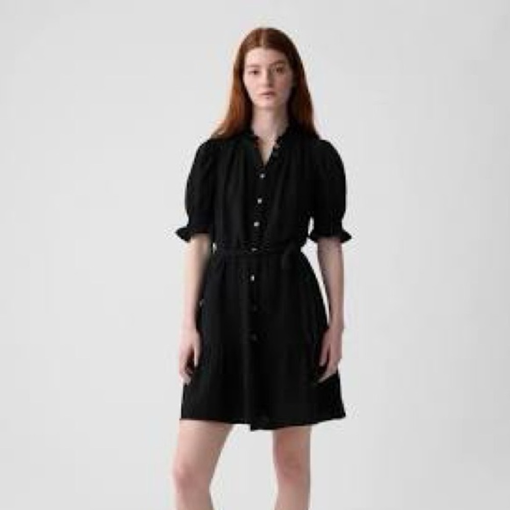 NWOT Gap Crinkle Gauze Mini Dress